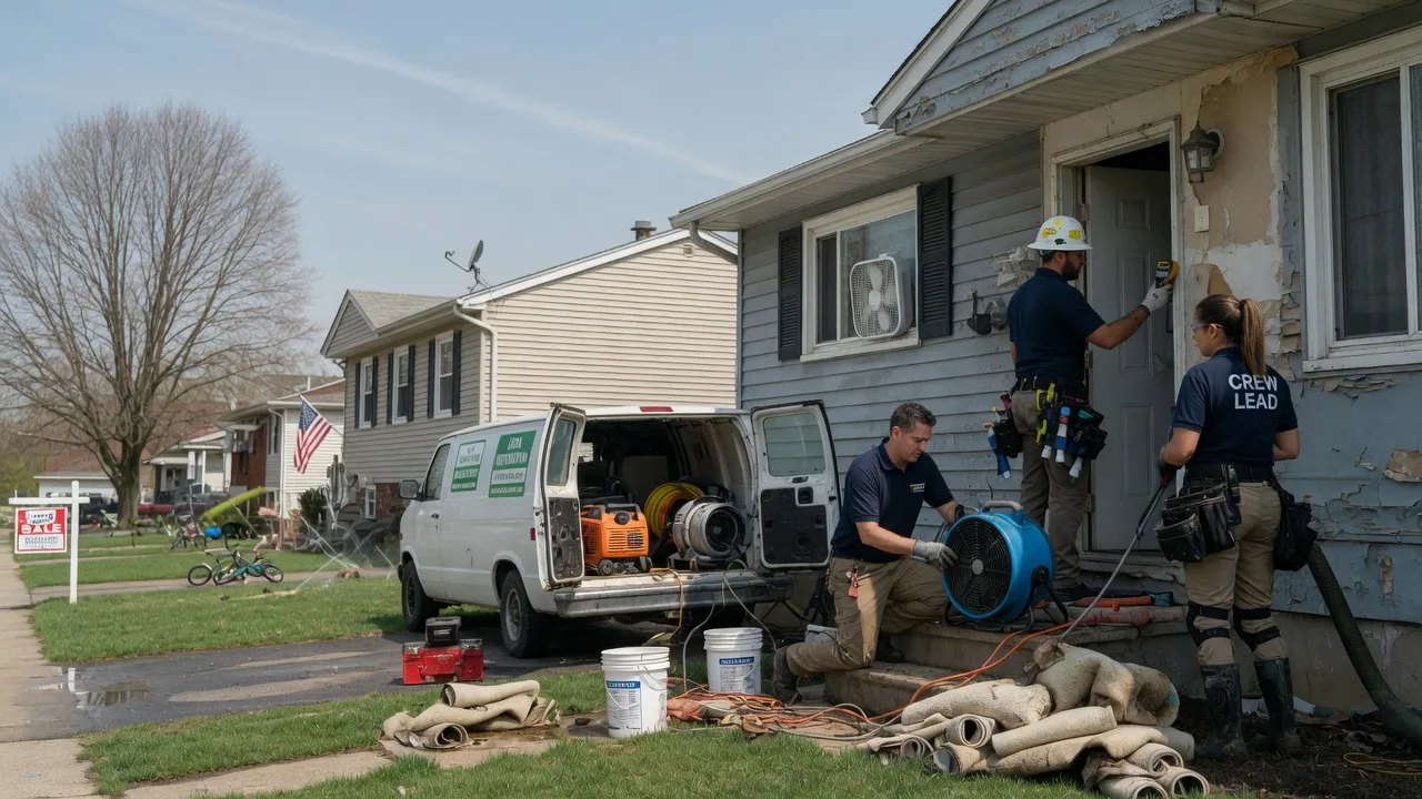 Flood Cleanup in Taylors Falls, MN near me