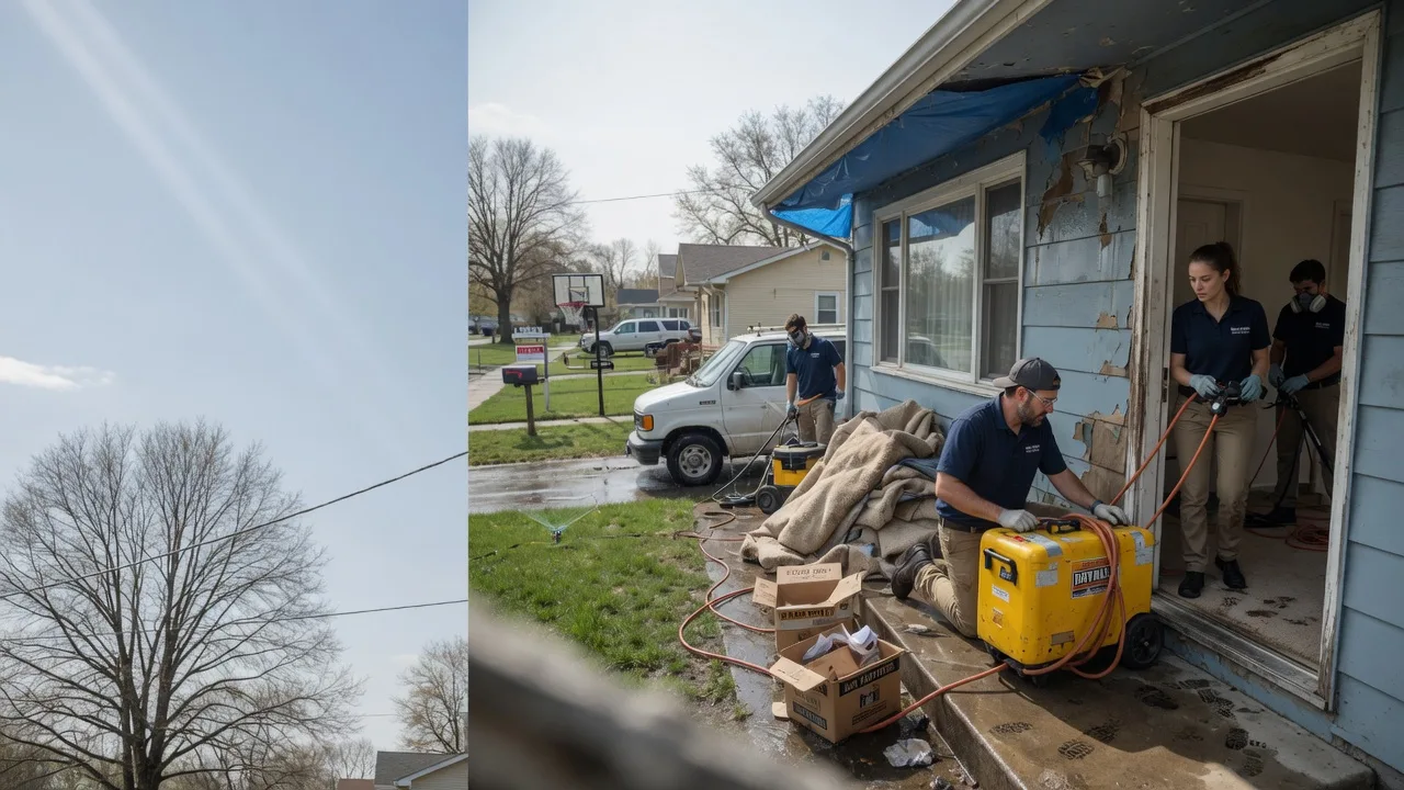 Basement Flood Cleanup in Taylors Falls, MN near me